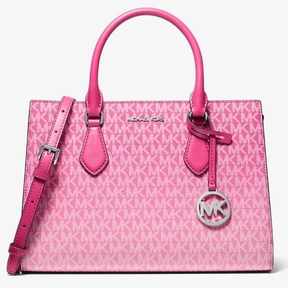 Michael Kors Sheila Ombré dragonfruit Satchel - Picture 1 of 8